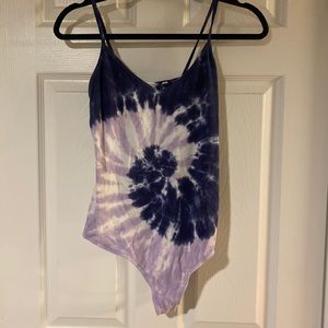 Tie dye bodysuit